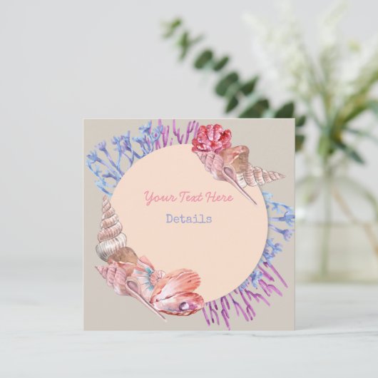 Verkopen Opslaan Datum Save The Date (Staand voorkant)