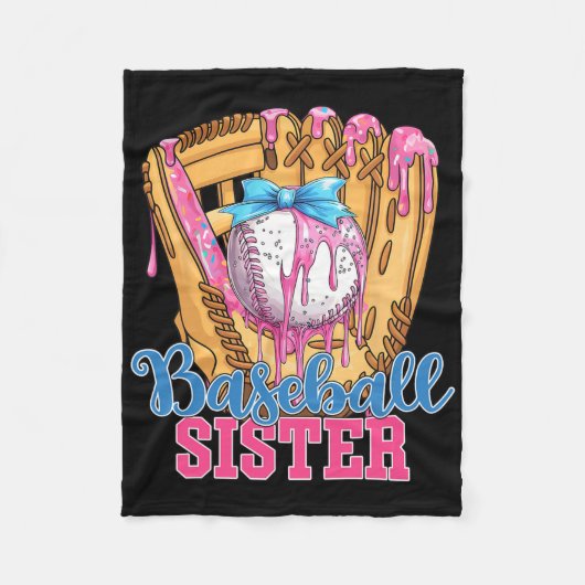 Verkopen Sister Funny Verkopen Ice Cream Drip Big Fleece Deken (Voorkant)