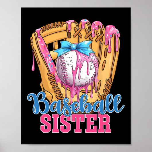 Verkopen Sister Funny Verkopen Ice Cream Drip Big Poster (Voorkant)
