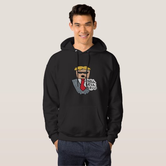 Verkopen Verkoop Verkoop Verkoop Funny Stock Marke Hoodie (Voorkant volledig)
