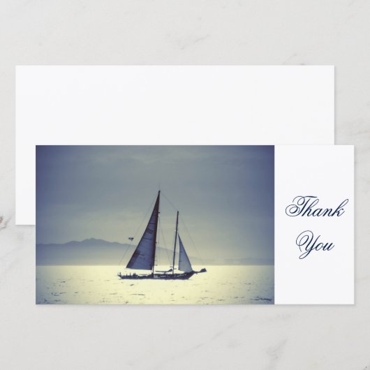 Verkopen weg bedankkaart (Voorkant / Achterkant)