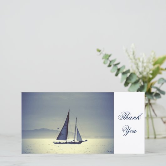 Verkopen weg bedankkaart (Staand voorkant)