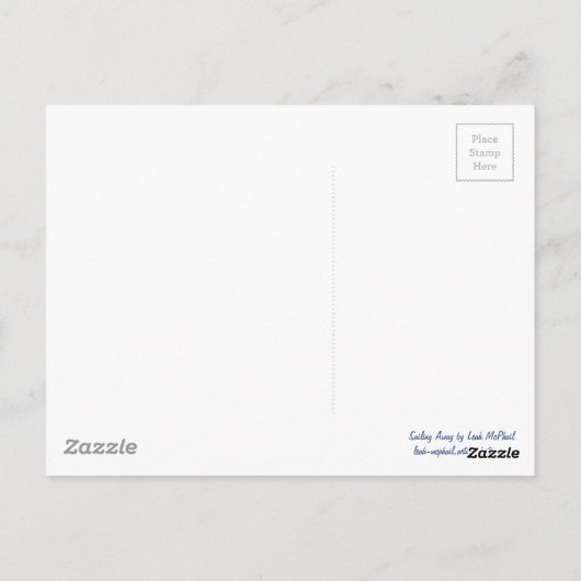 Verkopen weg briefkaart (Achterkant)