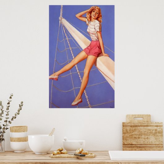 Verkopen weg poster (Keuken)