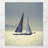 Verkopen weg wijn etiket (Enkel label)