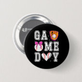 Verkopen Zuster Coquette Boog Spel Dag Verkopen Mo Ronde Button 5,7 Cm (Voorkant /achterkant)