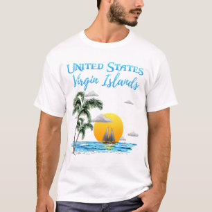 Verkopende Amerikaanse Maagdeneilanden T-shirt