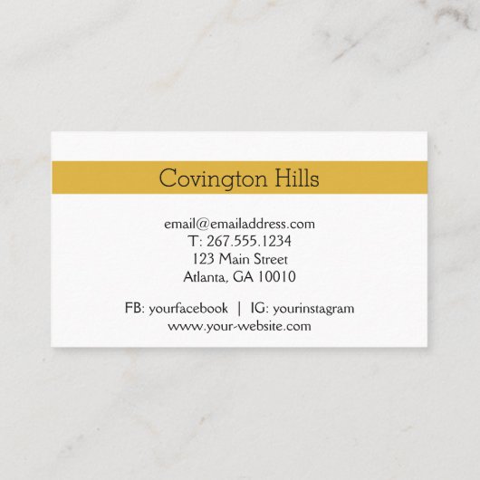 Verkopende bloemen | Sun Flower Boerderij Visiteka Visitekaartje (Achterkant)