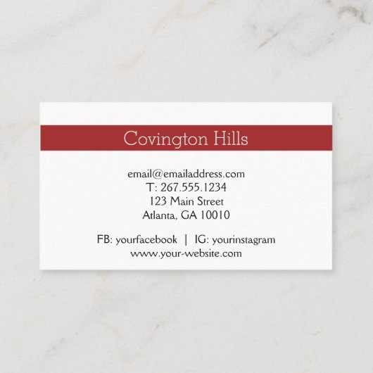 Verkopende bloemen | Vloeibaar Boerderij Visitekaa Visitekaartje (Achterkant)