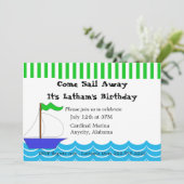 Verkopende Geëiste Uitnodiging (Staand voorkant)