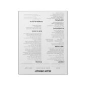 VERKOPER CONTROLELIJST VOOR REALTOREN NOTITIEBLOK (Linkerzijde)