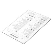 VERKOPER CONTROLELIJST VOOR REALTOREN NOTITIEBLOK (Schuin)