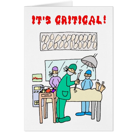 Verkoper Prospecteert Wenskaart Kritiek (Voorkant)