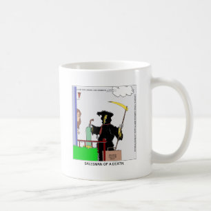 Verkoper van doodsgrappige cadeaus, kaarten, T-shi Koffiemok
