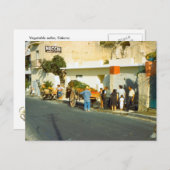 Verkoper van groenten, Salerno Briefkaart (Voorkant / Achterkant)