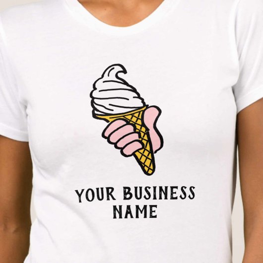 Verkoper van ijs verkoopt ijs T-shirt