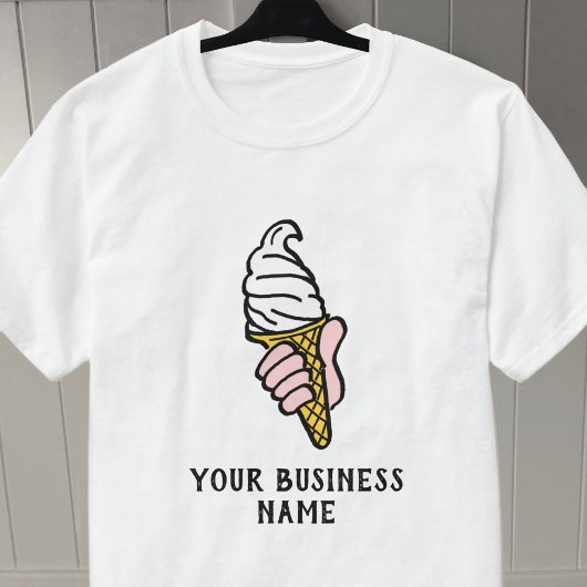 Verkoper van ijs verkoopt ijs T-shirt