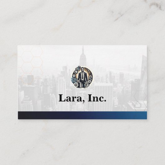 Verkoper visitekaartjes (Achterkant)