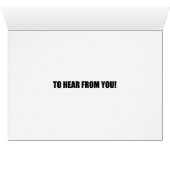 Verkoper zoekt Wenskaart wanhopig (Binenzijde Horizontaal (Onderkant))