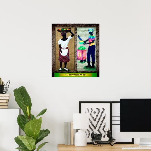 "Verkopers" Poster (Thuiskantoor)