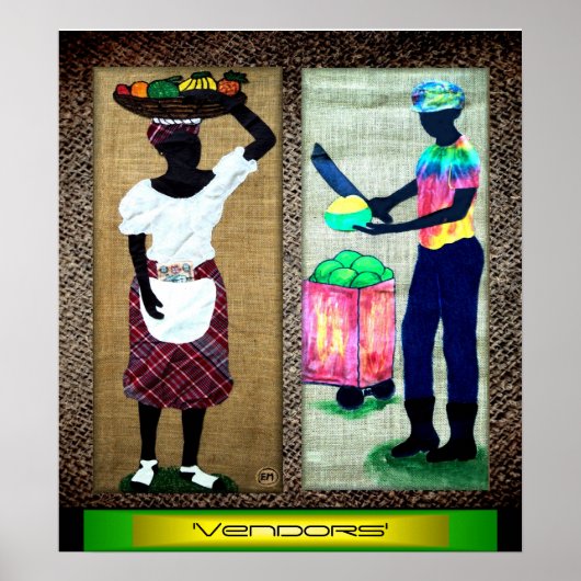 "Verkopers" Poster (Voorkant)