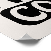 Verkopers van verse koffie Word Art Poster (Hoek)