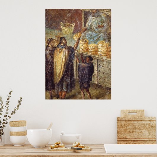 Verkopersgelezen brood poster (Keuken)