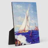 Verkoping door de vuurtoren door Albert B. Marks Fotoplaat (Zijkant)