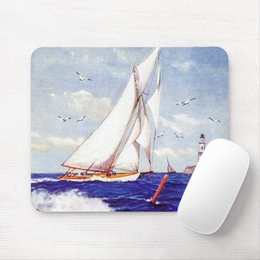 Verkoping door de vuurtoren door Albert B. Marks Muismat (Met muis)