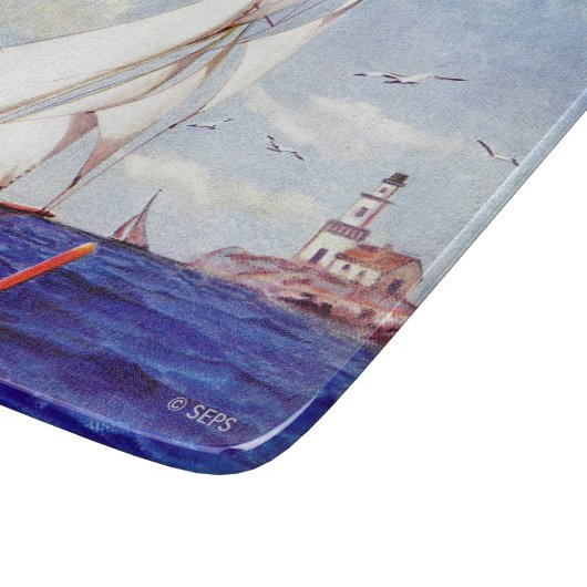 Verkoping door de vuurtoren door Albert B. Marks Snijplank (Hoek)