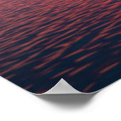 Verkoping naar de zonsondergang | Cienfuego, Cuba Poster (Hoek)