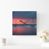 Verkoping naar de zonsondergang | Cienfuego, Cuba Vierkante Klok (Huis)