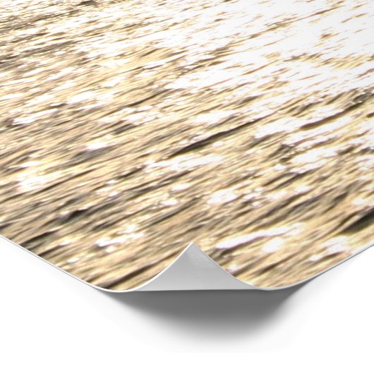 Verkoping naar de zonsondergang poster (Hoek)