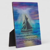 Verkoping op Tranquil Zeeen Fotoplaat (Zijkant)