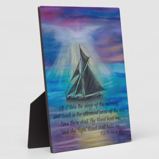 Verkoping op Tranquil Zeeen Fotoplaat (Zijkant)