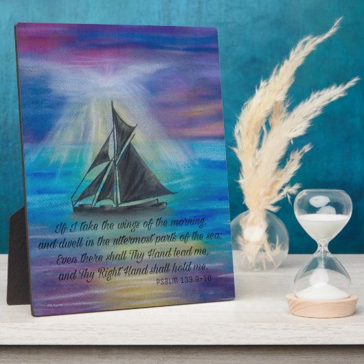 Verkoping op Tranquil Zeeen Fotoplaat (Zijkant)