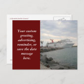 Verkoping van Briefkaart van het havenkanaal (Voorkant / Achterkant)