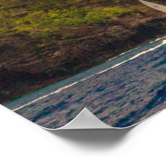 Verkoping van de kustlijn poster (Hoek)