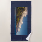 Verkoping van de kustlijn strandlaken (Voorkant)