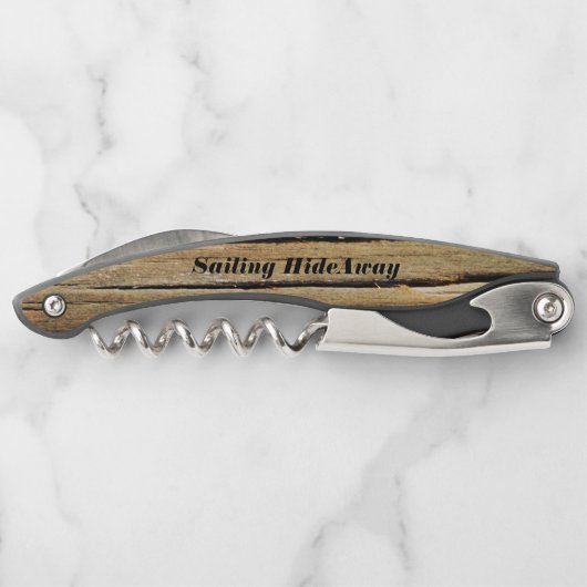 Verkoping VerbergenWeggooien Aangepaste flesopenin Kurkentrekker (Achterkant)