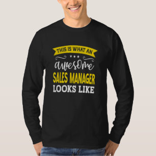 Verkopleider Functietitel Werknemer Grappige Werke T-shirt