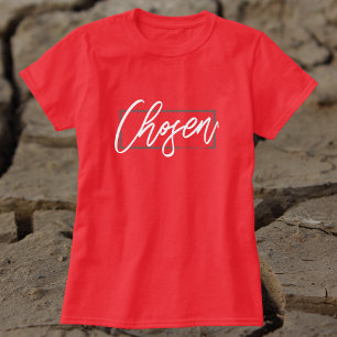 Verkoren 1 Petrus 9:2 Bijbelvers T-shirt