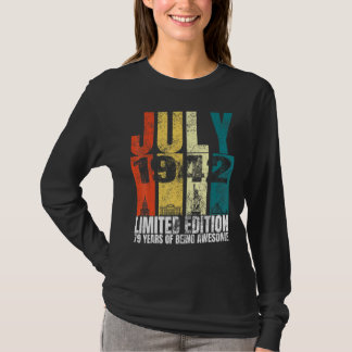Verkostuum voor verjaardag juli 1942 79 jaar oud 7 t-shirt