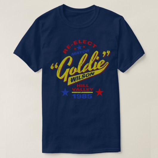 Verkozen burgemeester Goldie Wilson T-shirt (Design voorkant)