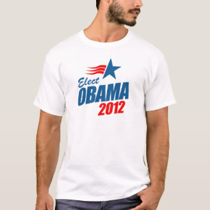 Verkozen Obama 2012 T-shirt