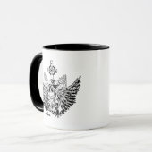 Verkrachter Jezus houdt van jou Mok (Voorkant links)