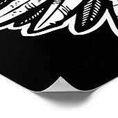 Verkrachter Jezus houdt van jou Poster (Hoek)