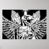 Verkrachter Jezus houdt van jou Poster (Voorkant)