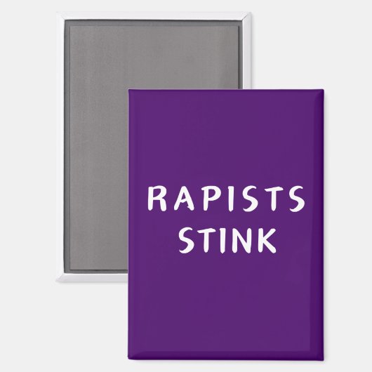 Verkrachters Stink - magneet (Voorkant / Achterkant)
