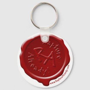 Verkrachting al. Wax Seal Sleutelhanger
